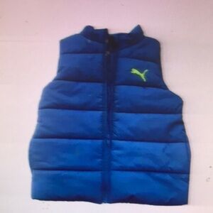 Blue Kids Puffer Vest